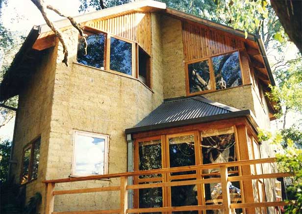 Modern Mud Brick Home